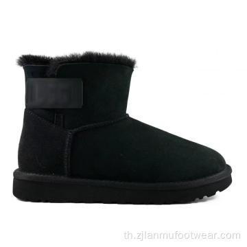 Merino Wool Velcro Side Straps รองเท้าบูทขนแกะระบายอากาศได้